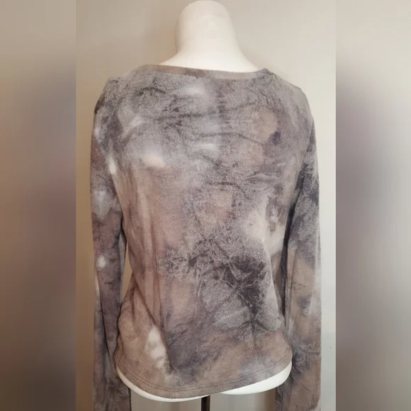 GAZE - SIZE M - TOP - pullover sweater- tie-dye print - Picture 2 of 5